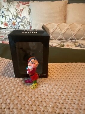 BRITTO Multicolor Grumpy Dwarf Figurine - Decorative Home Accent